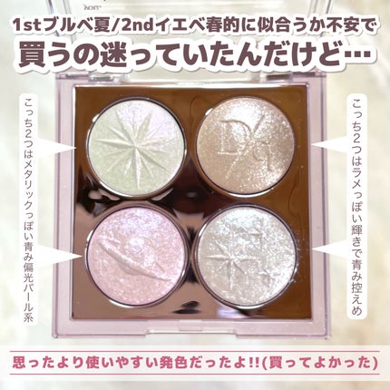 シャドウパレット/dasique/アイシャドウパレットを使ったクチコミ(4枚目)