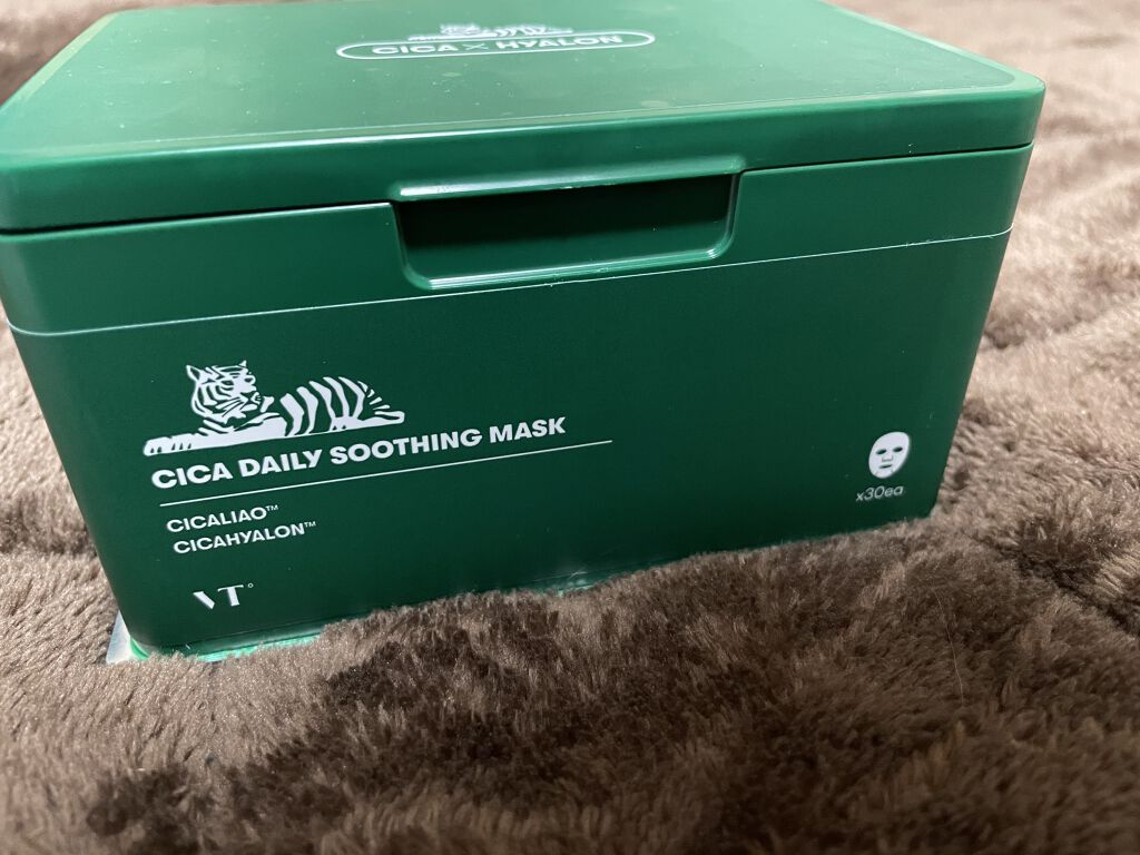 CICA デイリースージングマスク/VT/シートマスク・パックを使ったクチコミ（1枚目）