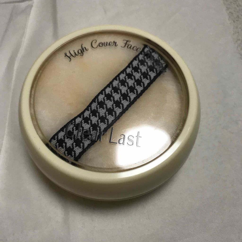 フェイスパウダー ハイカバー  白肌オークル/クリアラスト/プレストパウダーを使ったクチコミ(1枚目)