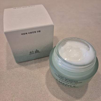 ピュアアルテミシア カーミングウォータークリーム/HANYUL(ハンユル)/フェイスクリームを使ったクチコミ(1枚目)