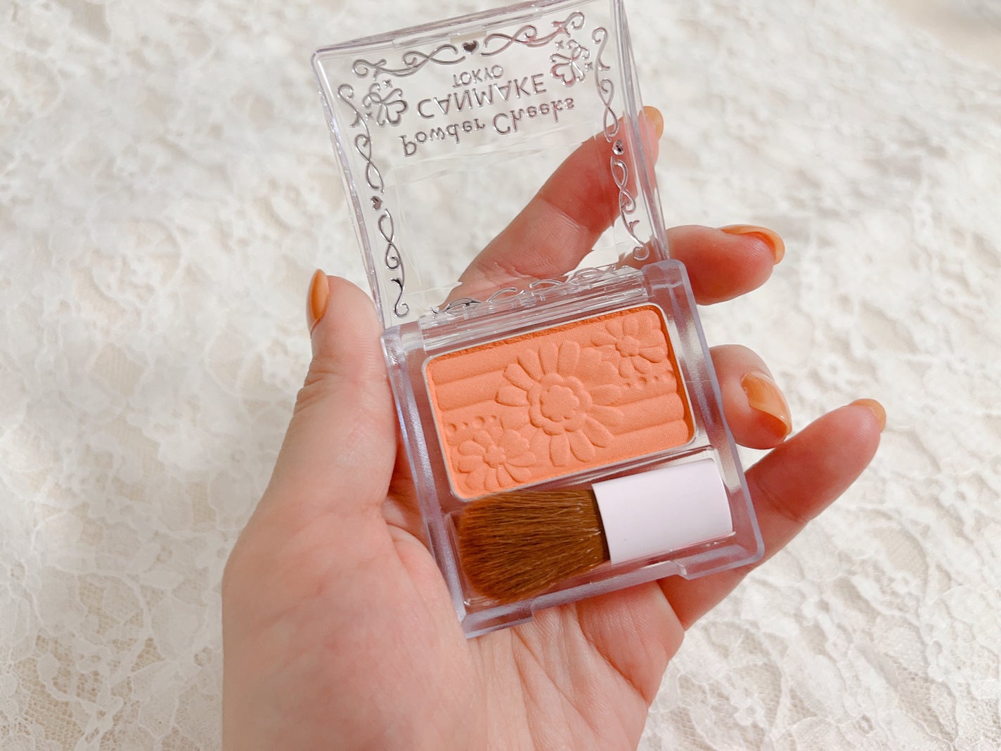 【旧品】パウダーチークス/キャンメイク/パウダーチークを使ったクチコミ(3枚目)