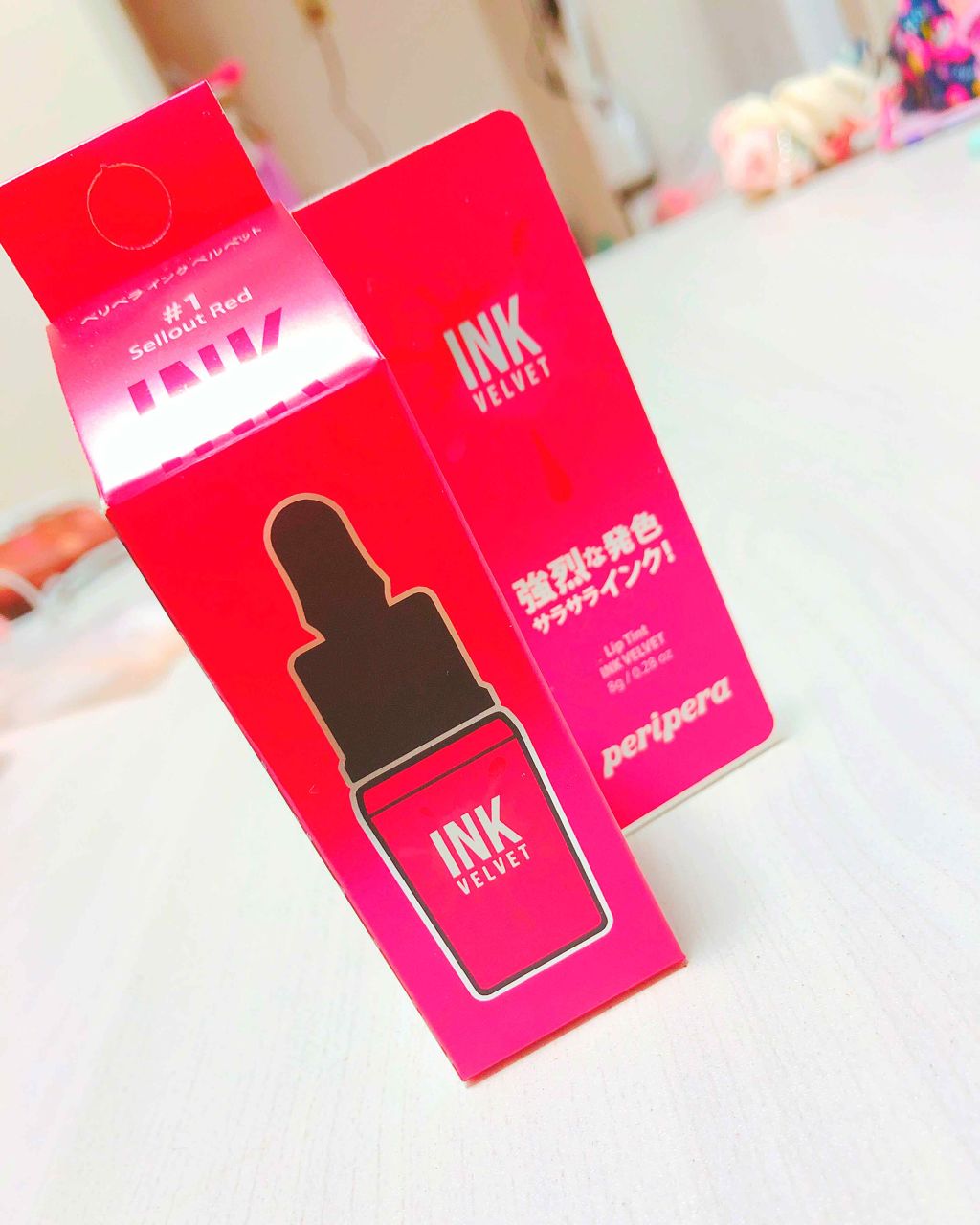 インク ベルベット/PERIPERA/口紅を使ったクチコミ(1枚目)