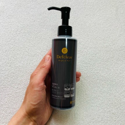 DETクリア ブライト&ピール ピーリングジェリー<炭タイプ>/Detclear/ピーリングを使ったクチコミ(2枚目)