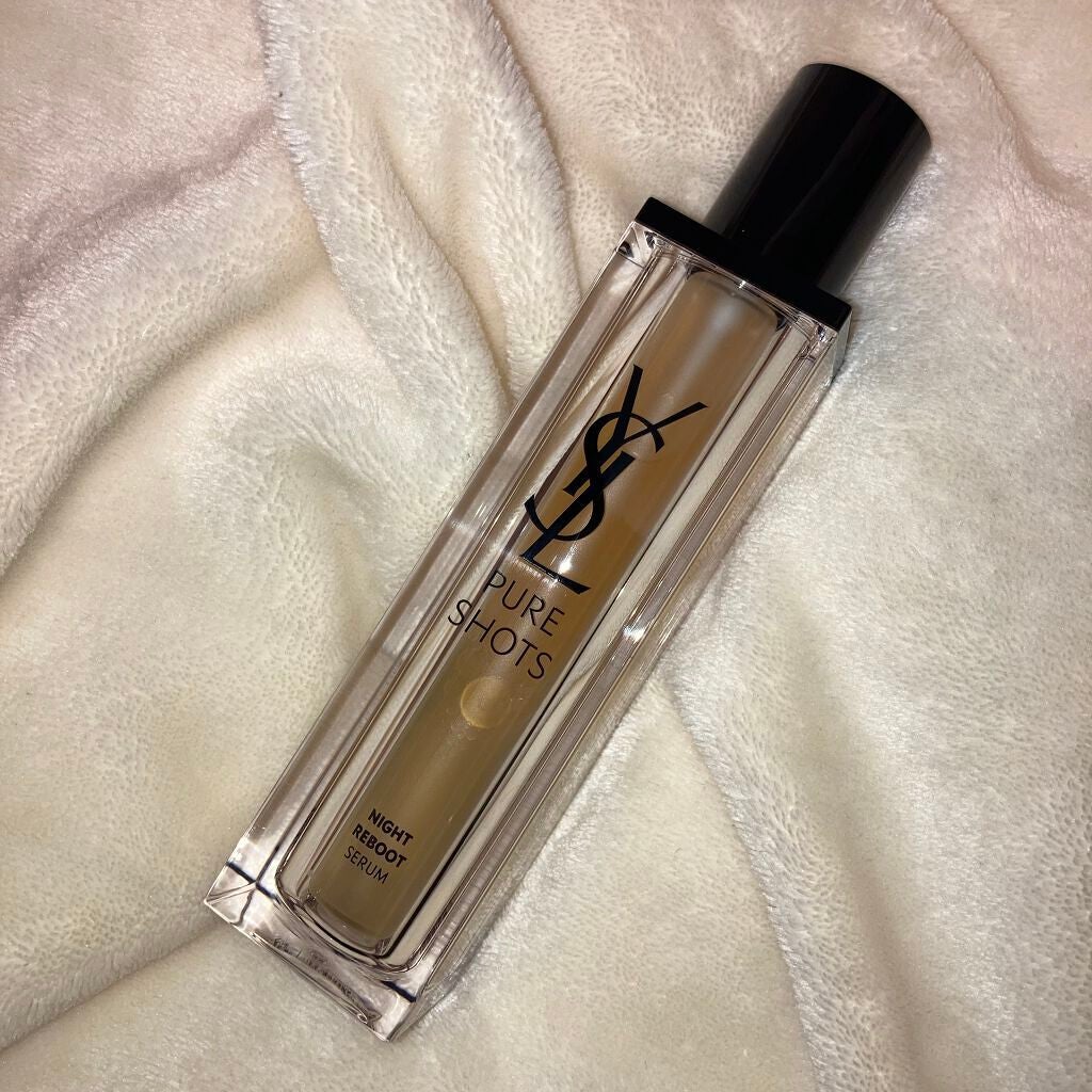 ピュアショット ナイト リチャージセラム/YVES SAINT LAURENT BEAUTE/美容液を使ったクチコミ(1枚目)