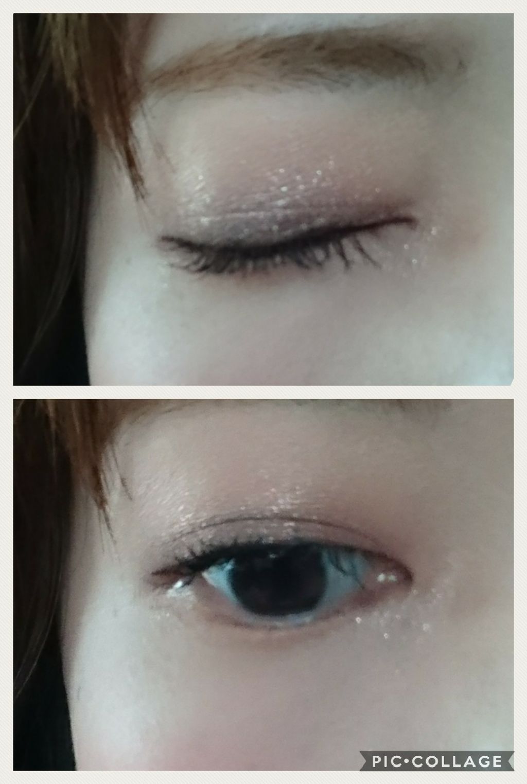 シャイニーシャドウ N/excel/単色アイシャドウを使ったクチコミ（3枚目）