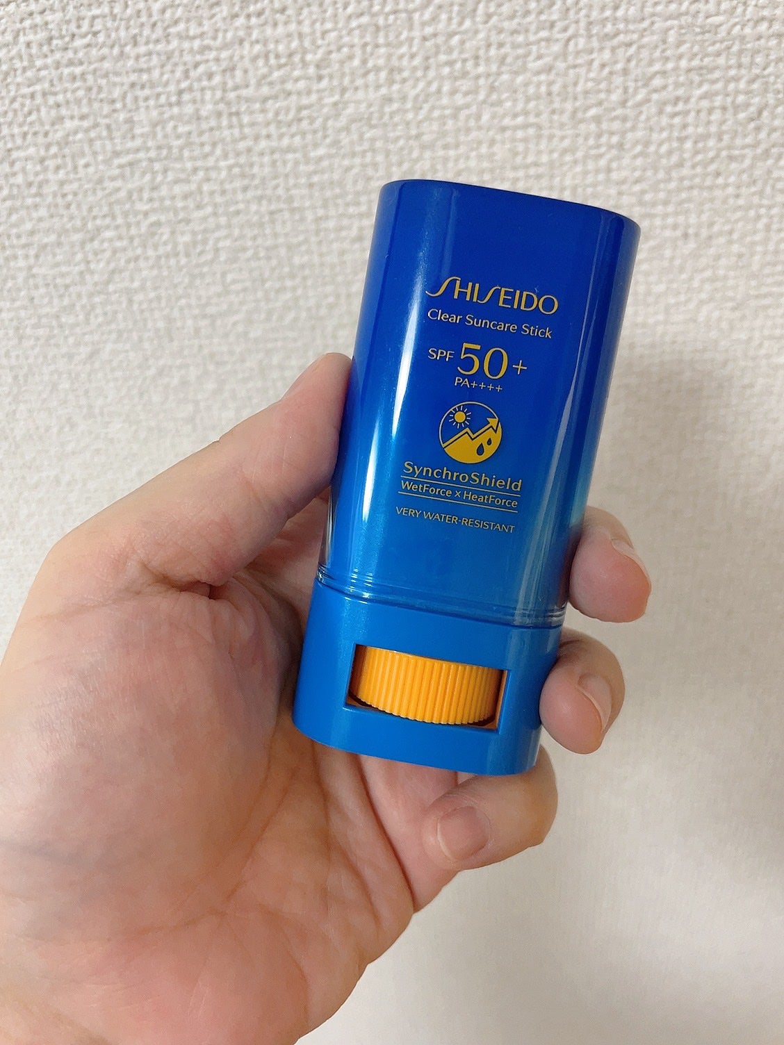 クリア サンケア スティック/SHISEIDO/日焼け止めスティックを使ったクチコミ(1枚目)