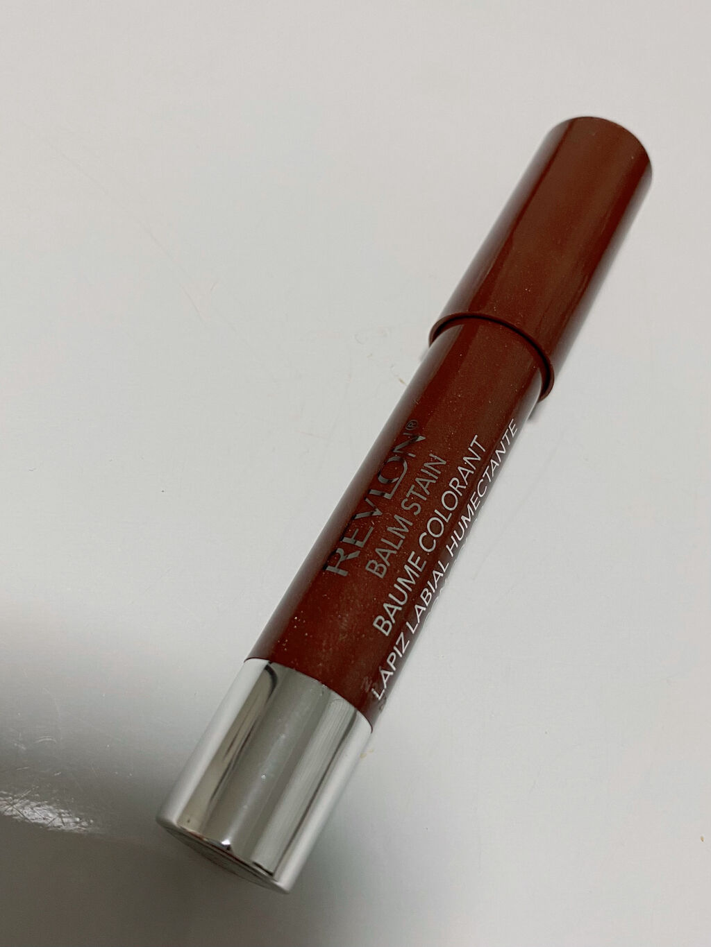 バーム ステイン 130 ブラウン ブーツ/REVLON/口紅を使ったクチコミ（1枚目）