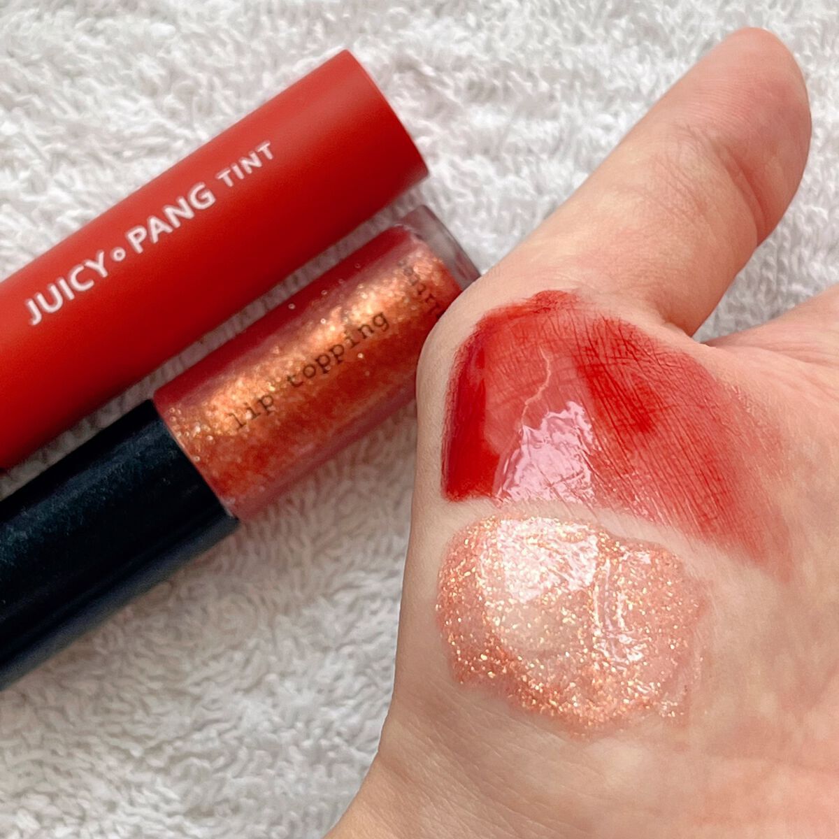 リップグリッター/A’pieu/リップグロスを使ったクチコミ（2枚目）