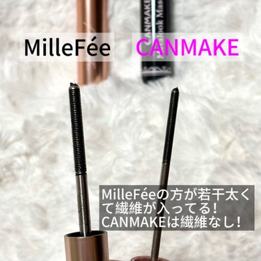 MilleFée メタルブラシマスカラのクチコミ「\\CANMAKEのメタルックマスカラ逃した人！//

💗CANMAKEメタルックマスカラ
→.....」（3枚目）