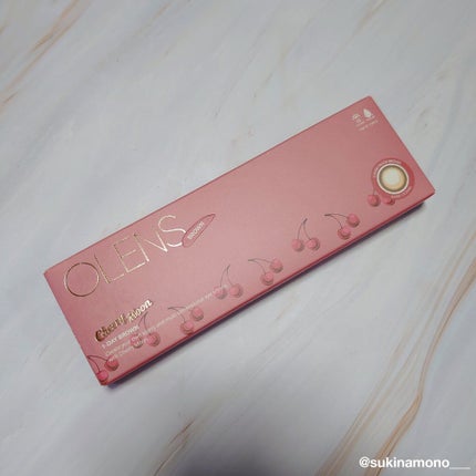 Cherry Moon 1day/OLENS/カラーコンタクトレンズを使ったクチコミ(4枚目)