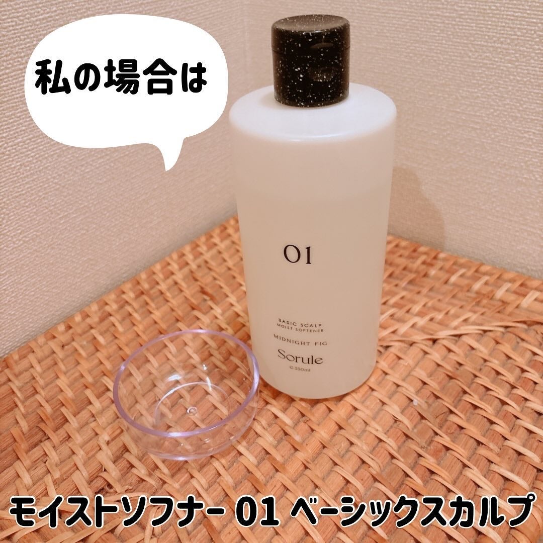 モイストソフナー 01ベーシックスカルプ/Sorule/市販シャンプーを使ったクチコミ(2枚目)