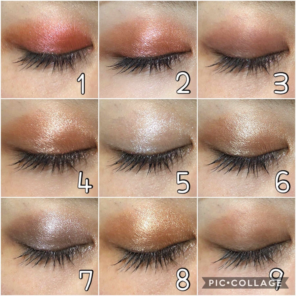 UR GLAM BLOOMING EYE COLOR PALETTE/U R GLAM/アイシャドウパレットを使ったクチコミ(3枚目)