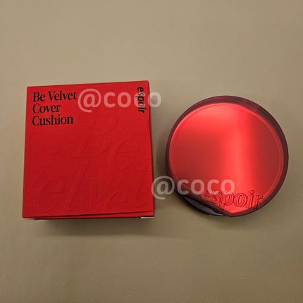 ビーベルベット カバークッション/espoir/クッションファンデーションを使ったクチコミ(1枚目)