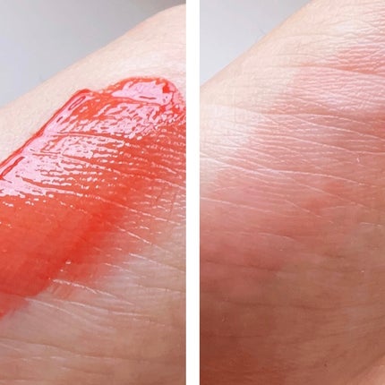 デュイフルウォーターティント 01 インコーラル/rom&nd/リップティントを使ったクチコミ(3枚目)