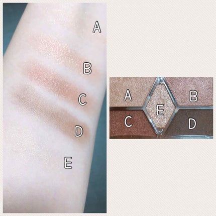 【旧品】パーフェクトスタイリストアイズ/キャンメイク/アイシャドウパレットを使ったクチコミ(2枚目)