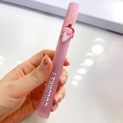 リップスティックアイスクリームティント/COLORKEY/口紅を使ったクチコミ(10枚目)