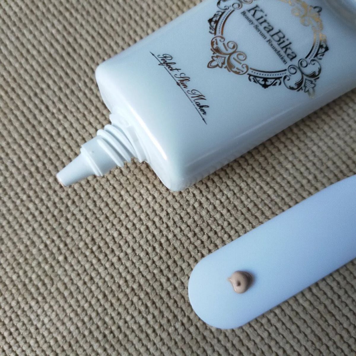 きらびか ビューティーセラムファンデーション/KiraBika/リキッドファンデーションを使ったクチコミ(3枚目)