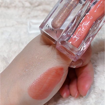 グリッターアイシャドウ/Dear.A/グリッターを使ったクチコミ(9枚目)