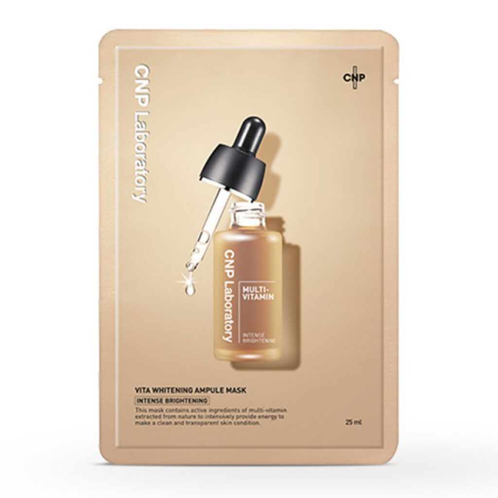 ビタホワイトニングアンプルマスク/CNP Laboratory/シートマスク・パックを使ったクチコミ(1枚目)