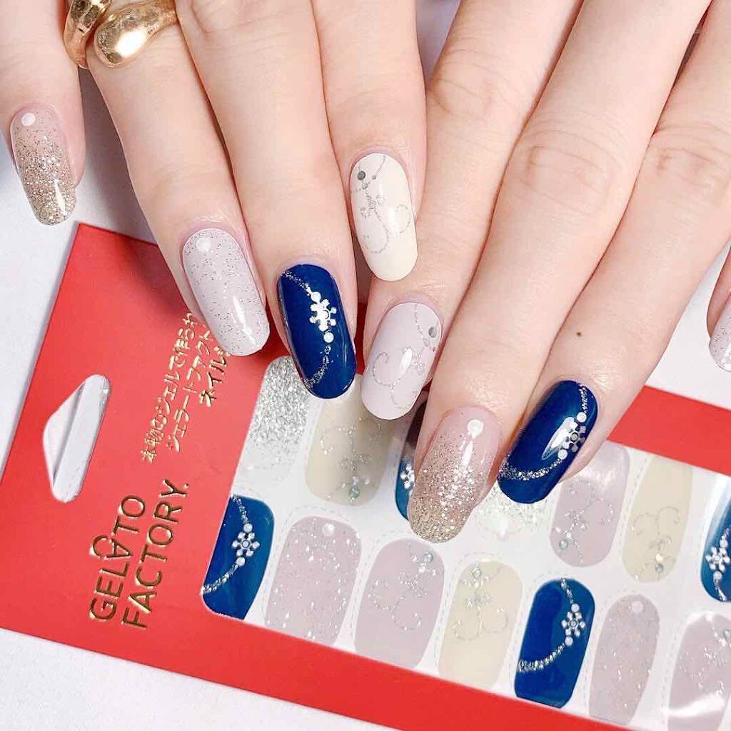 ネイルフィット ジェルネイルシール/GELATO FACTORY/ネイルシールを使ったクチコミ(3枚目)