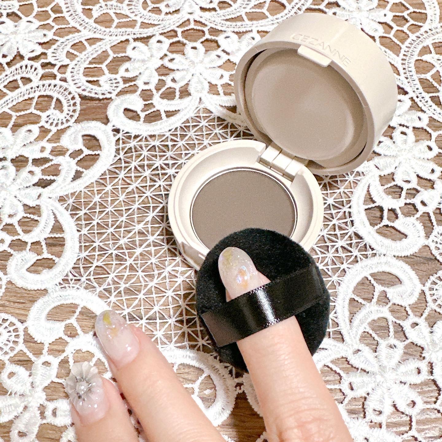 ヘアメイクパウダー/CEZANNE/ヘアケア・スタイリングを使ったクチコミ（3枚目）