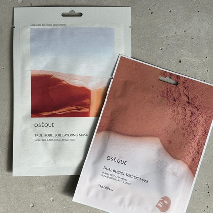 OSEQUE NOBLE SOIL LAYERING MASK/OSEQUE/シートマスク・パックを使ったクチコミ(3枚目)