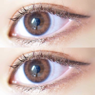 eye closet １day SweetSeries "Half"（アイクローゼットワンデー スウィートシリーズ ハーフ） Clearness Coral/EYE CLOSET/ワンデー（１DAY）カラコンを使ったクチコミ（1枚目）