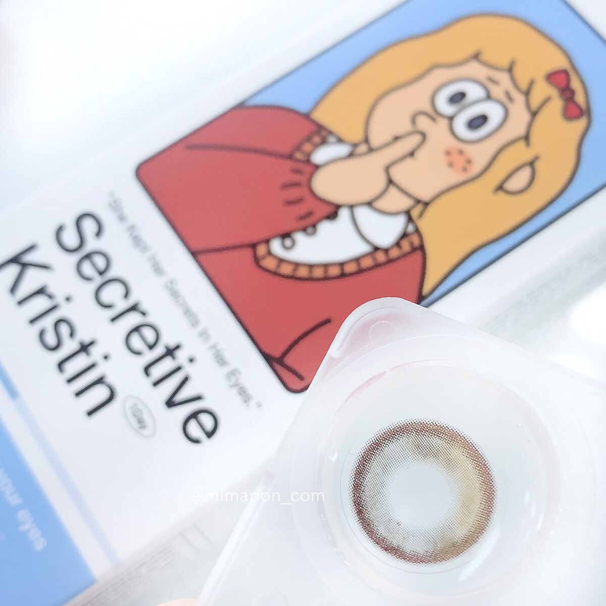 Secretive Kristen 1day/Hapa kristin/ワンデー(1DAY)カラコンを使ったクチコミ(4枚目)