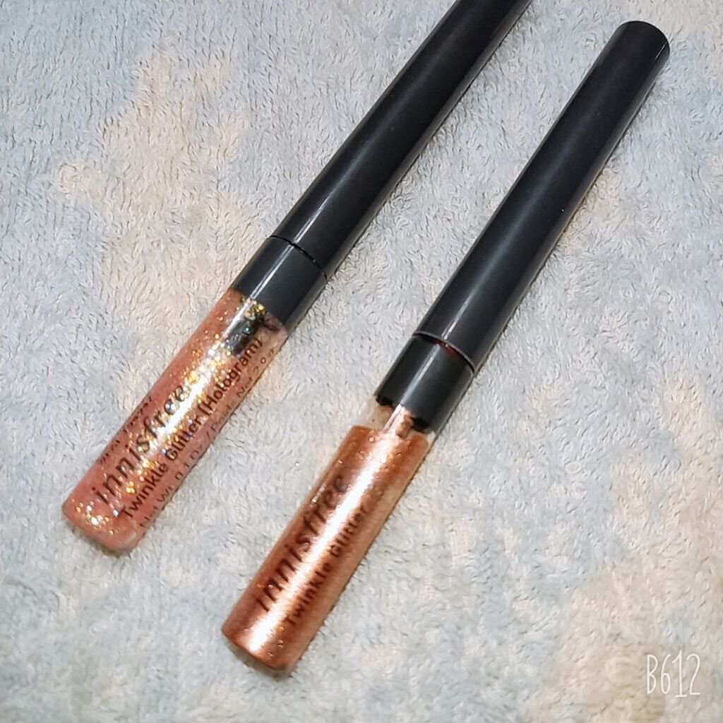 トゥインクル グリッター/innisfree/リキッドアイライナーを使ったクチコミ(1枚目)