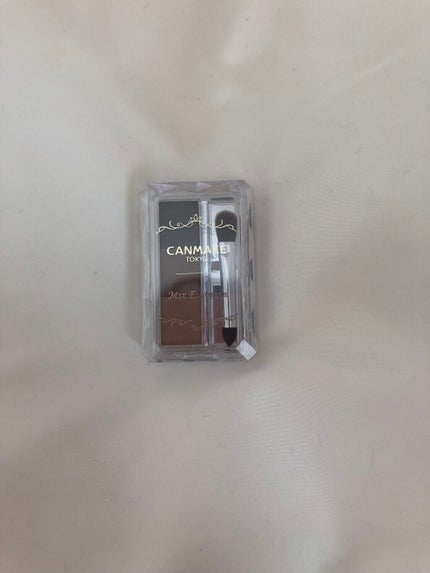 ミックスアイブロウ 02 ナチュラルブラウン/キャンメイク/パウダーアイブロウを使ったクチコミ(1枚目)