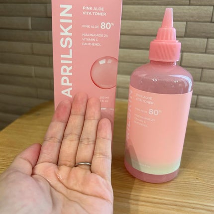 ピンクアロエメレンゲクレンザー/APRILSKIN/その他洗顔料を使ったクチコミ(8枚目)