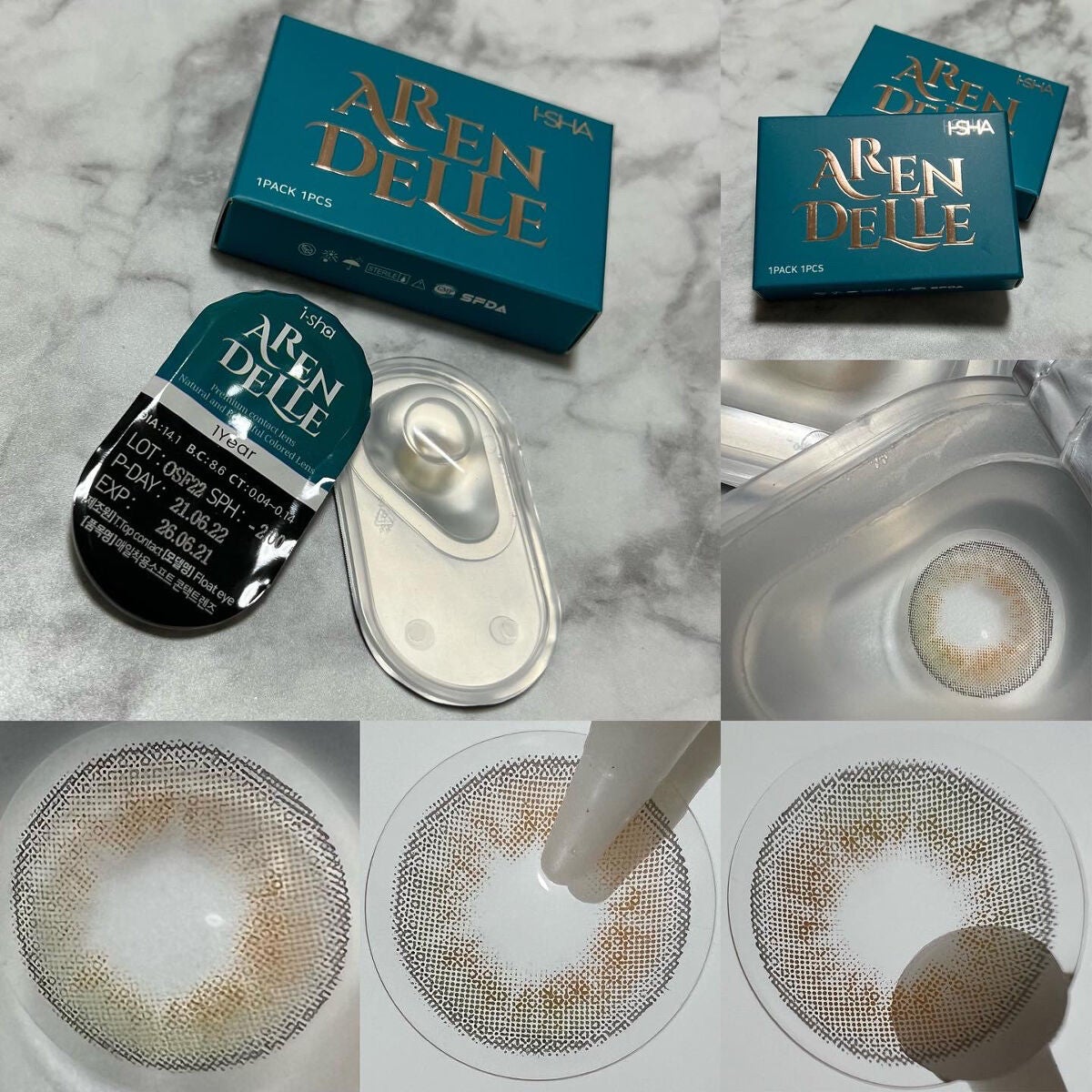 i-SHA ARENDELLE/蜜のレンズ/カラーコンタクトレンズを使ったクチコミ(4枚目)