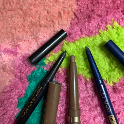 ジェルアイライナー/CEZANNE/ジェルアイライナーを使ったクチコミ(3枚目)