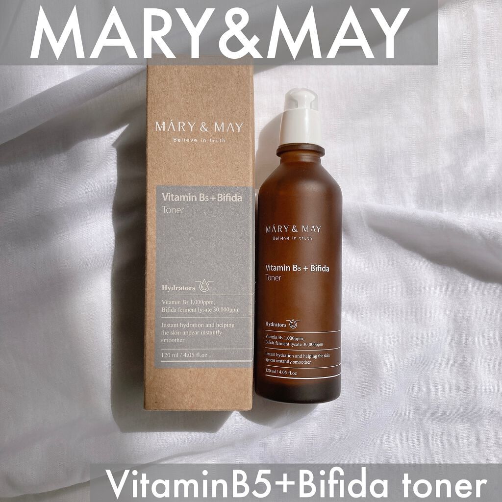 ビタミンB5+ビフィダトナー/MARY&MAY/化粧水を使ったクチコミ(1枚目)