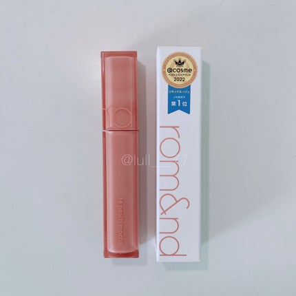 デュイフルウォーターティント/rom&nd/リップティントを使ったクチコミ(2枚目)