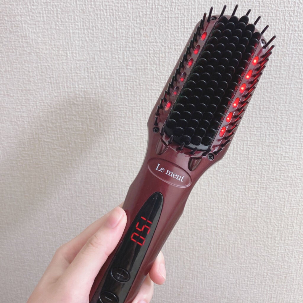 ストレートヒートブラシ/Le ment/ヒートブラシを使ったクチコミ(5枚目)