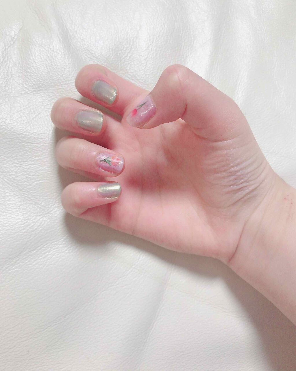 しずくネイルシール/キャンドゥ/ネイルシールを使ったクチコミ(2枚目)