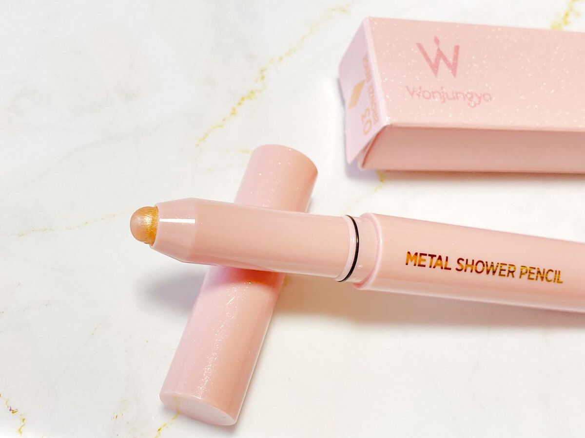 ウォンジョンヨ メタルシャワーペンシル/Wonjungyo/スティックアイシャドウを使ったクチコミ(2枚目)