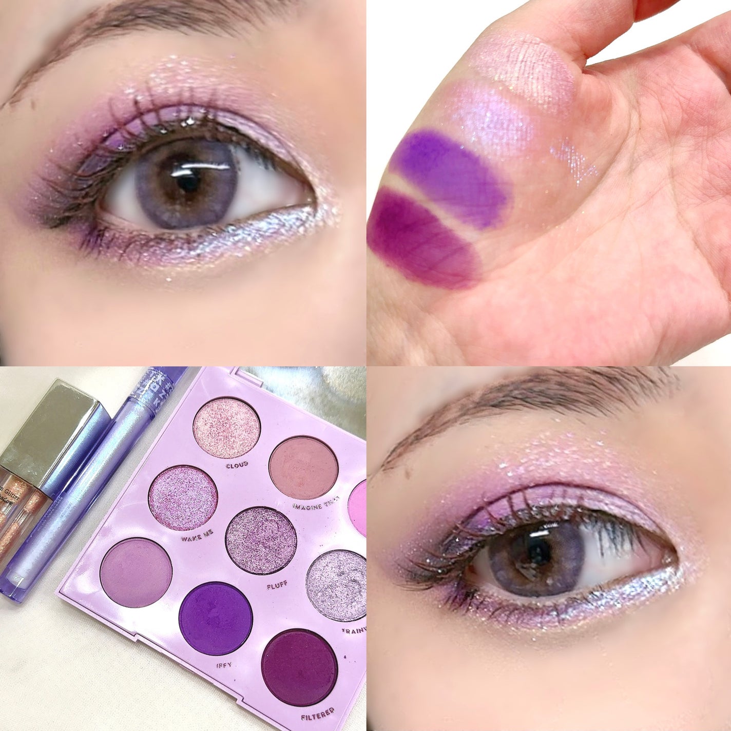 Lilac You A Lot Shadow Palette/ColourPop/アイシャドウパレットを使ったクチコミ(1枚目)