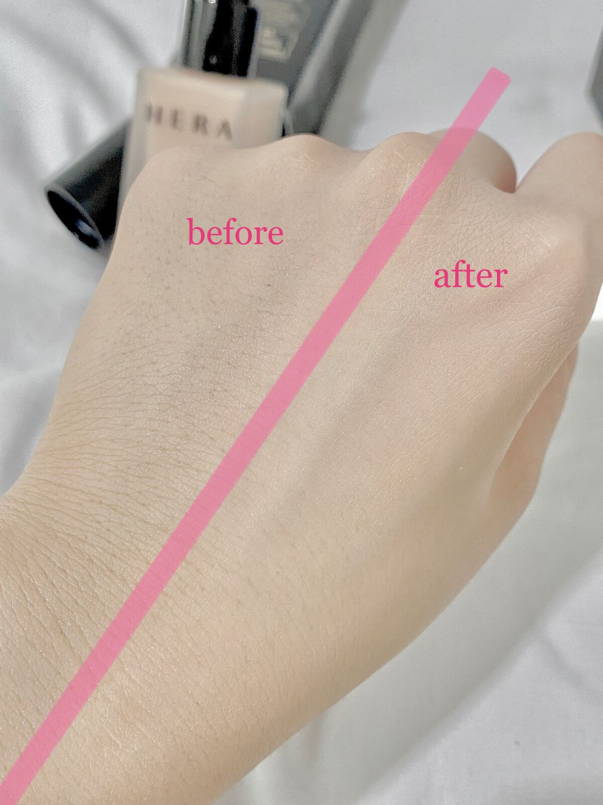 シルキーステイファンデーション/HERA/リキッドファンデーションを使ったクチコミ(4枚目)