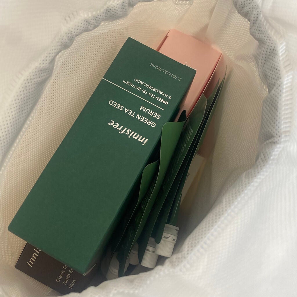 グリーンティーシード セラム N/innisfree/美容液を使ったクチコミ(2枚目)