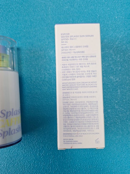 エスポア ウォータースプラッシュサンセラム/espoir/日焼け止めクリームを使ったクチコミ(6枚目)