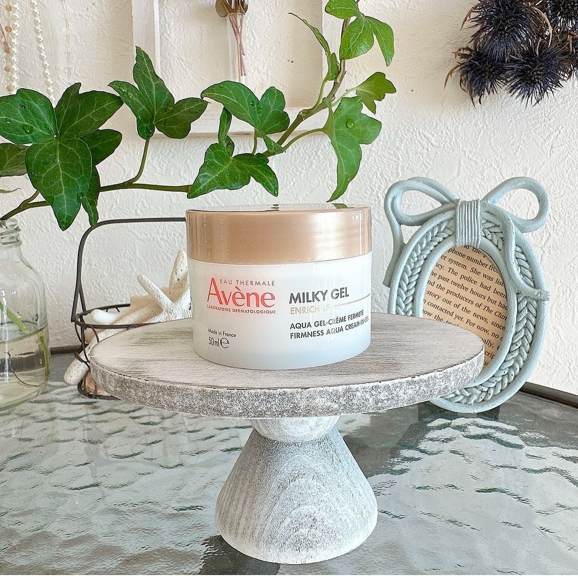 ミルキージェル エンリッチ LF/アベンヌ/フェイスクリームを使ったクチコミ（1枚目）