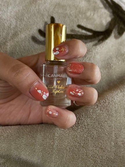 ジェルボリュームトップコート/キャンメイク/ネイルトップコートを使ったクチコミ(3枚目)