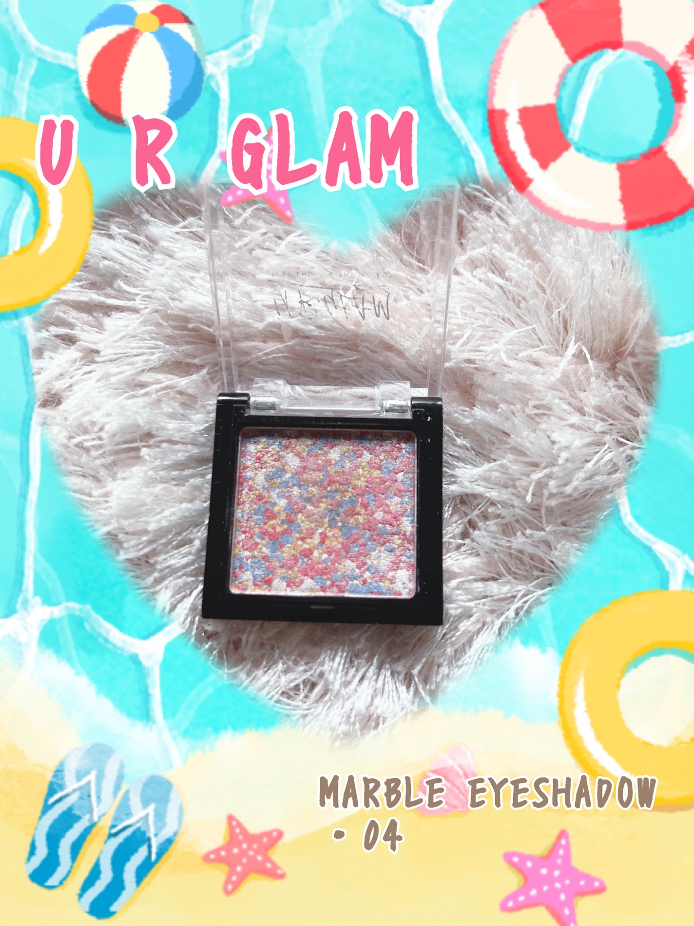 UR GLAM MARBLE EYESHADOW/U R GLAM/単色アイシャドウを使ったクチコミ(1枚目)