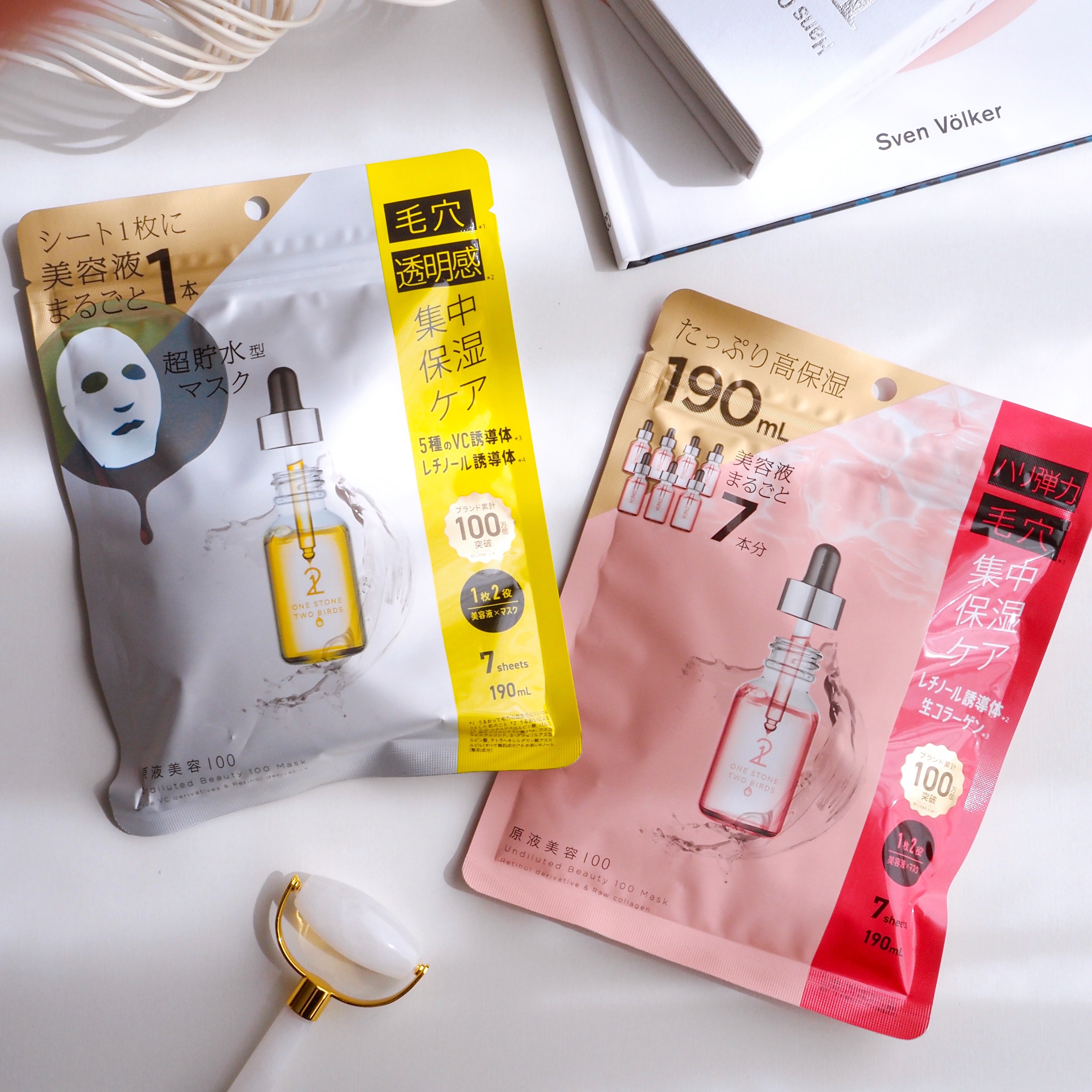 ONE STONE TWO BIRDSのシートマスク・パック 原液美容100マスク VC&