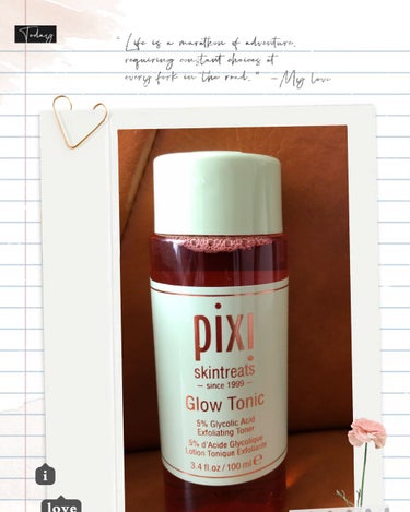 pixi beauty グロートニックのクチコミ「pixi グロートニック
iHerbで大人気だったので興味本位で購入。
100ml/1600円.....」（1枚目）