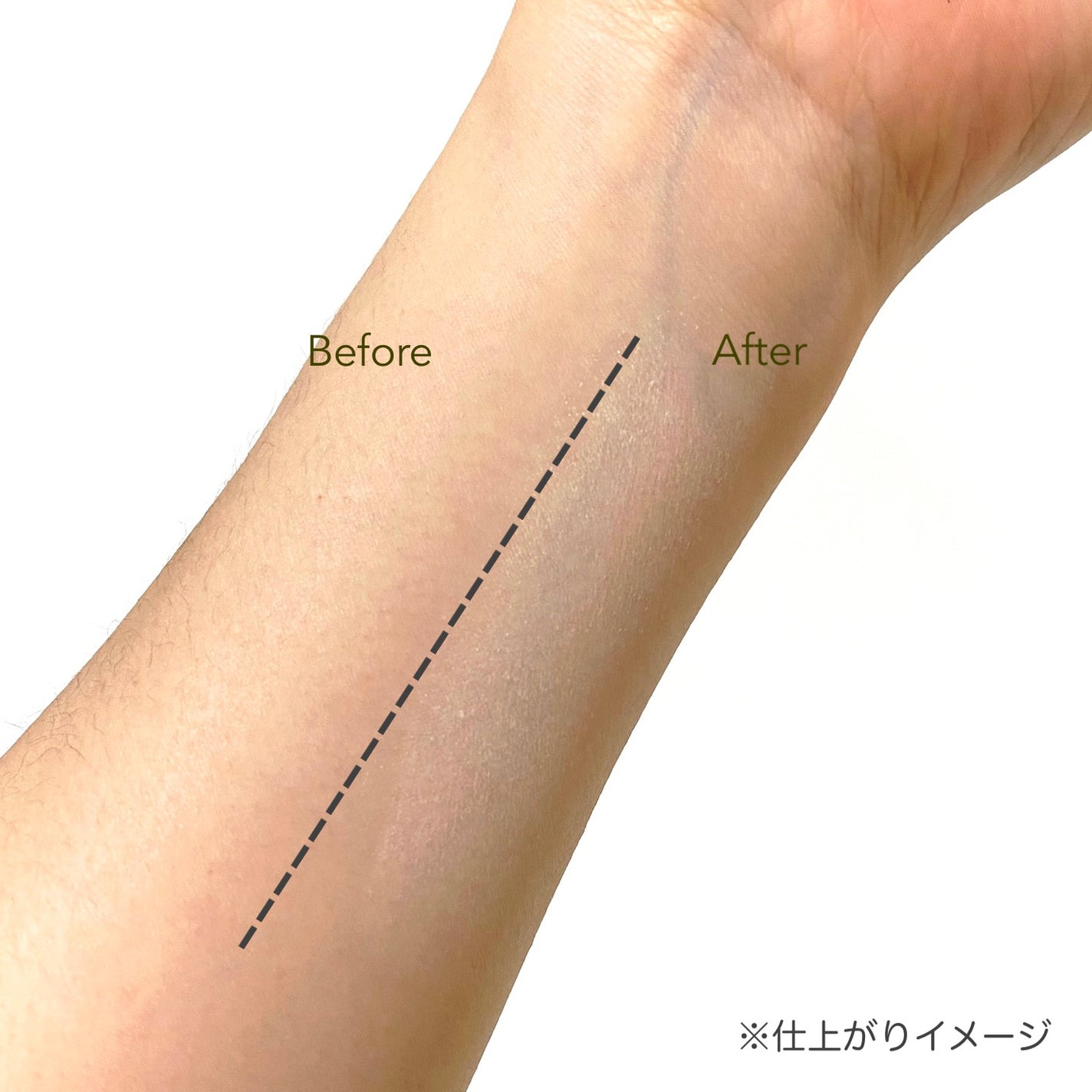 ブライトニングアップサンスティック SPF50+ PA++++/Dr.G/日焼け止めスティックを使ったクチコミ(5枚目)