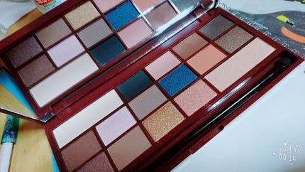 アイラブチョコレート/MAKEUP REVOLUTION/アイシャドウパレットを使ったクチコミ(2枚目)