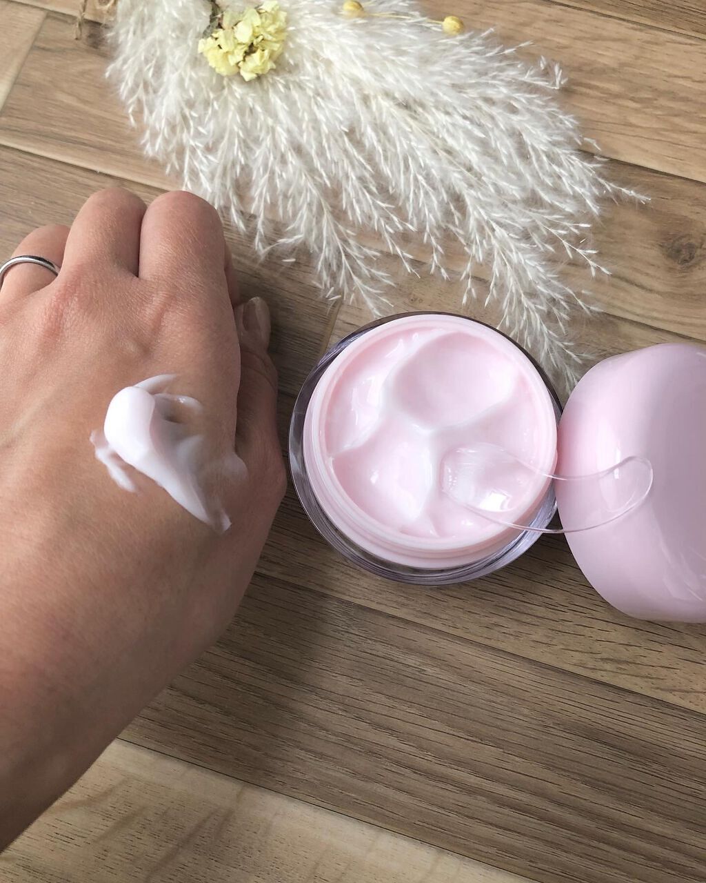 ピンクティーツリークリーム/APLIN/フェイスクリームを使ったクチコミ(4枚目)